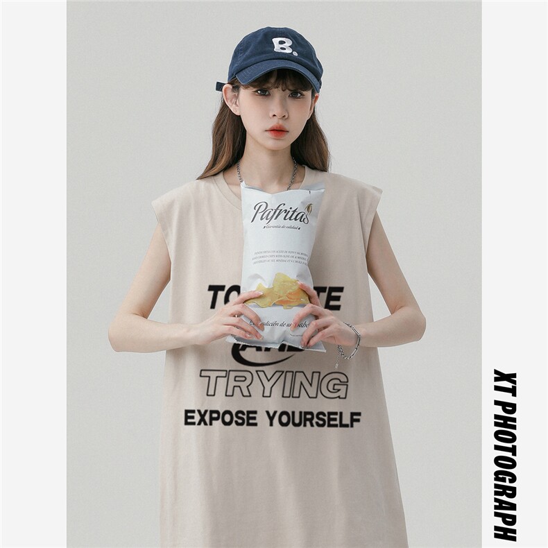 中性风23新款夏季时尚百搭宽松圆领字母印花短袖T恤DT507P30控48,男装T恤,A247A