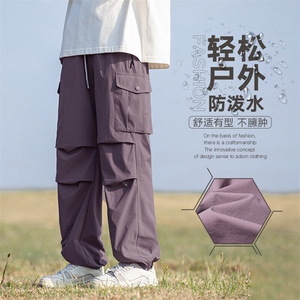 现货美式工装裤冲锋裤男户外机能风登山运动裤休闲裤AK0252-P50图片
