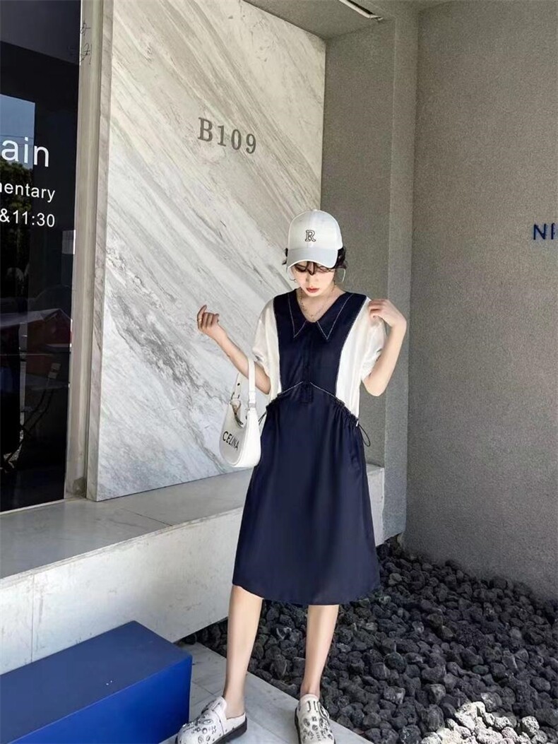 夏款连衣裙，女装连衣裙，视线·L