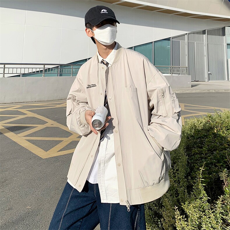 拉链潮流夹克外穿潮男青春流行文艺春季棒球领JY89P60，男装夹克，星座1116-2