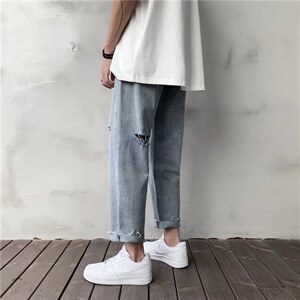 潮流春季牛仔裤男牛仔长裤TK25P38图片