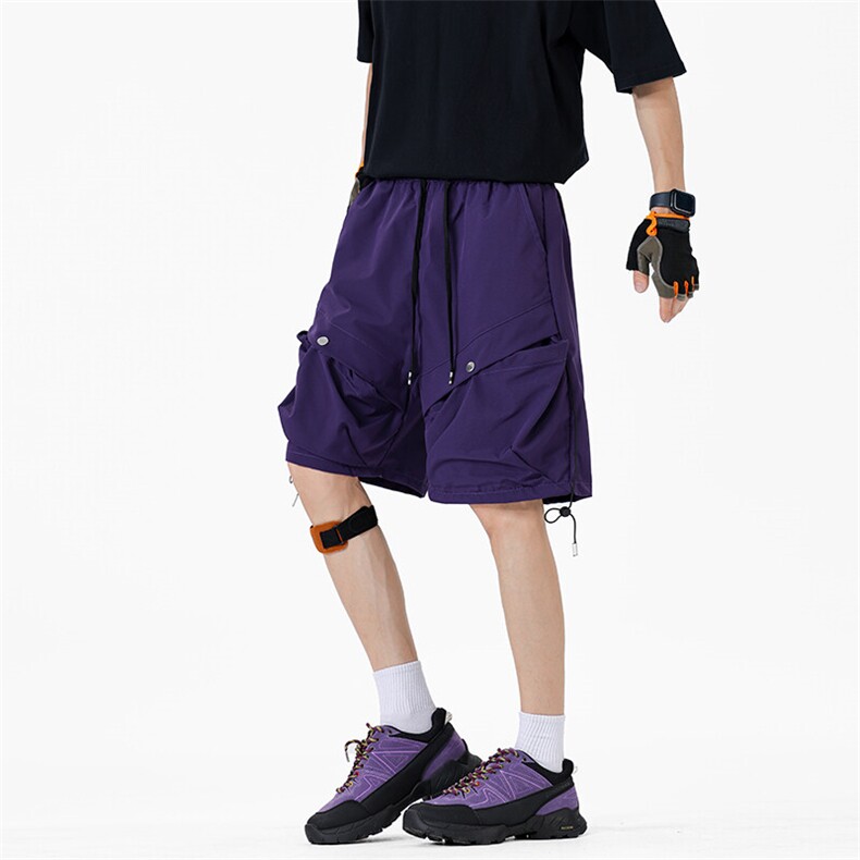 夏季新款2025多巴胺大口袋短裤xz906-1-K1284特价P35,男装牛仔裤,星座906-1（原电商a316-2）