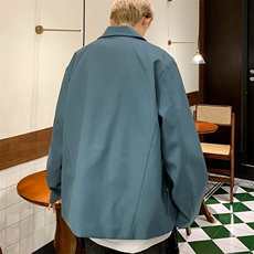 外套男高级感体制内穿搭行政夹克夏季薄款黑色棒球服Y165/P55，男装夹克，星座506