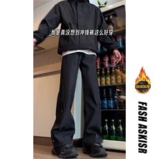 抖音得物品质百搭休闲裤212-2-DY168-特P60加绒特P65，男装休闲裤，星座808A-1