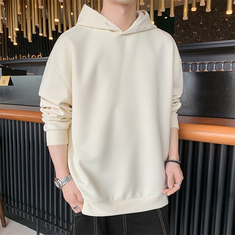 店主风春季新款圆领卫衣男纯色休闲卫衣VE55201-P40,男装卫衣,星座717