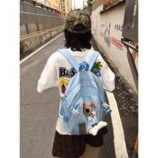 万针全刺绣工艺抖音得物高品质260克重磅纯棉双纱美式高街短袖T恤，男装T恤，电商A486-1