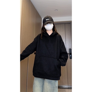 YK86089-P45秋季新款港风针织卫衣聚酯纤维图片