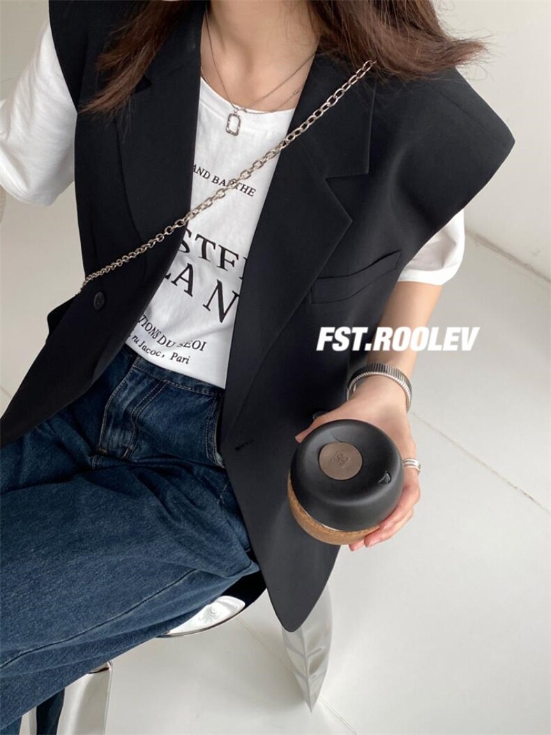 玉石包马甲，女装马甲，FST