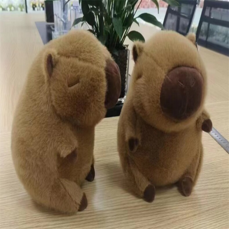 水豚(欧貂精品)，沃州毛绒玩具