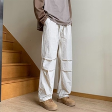 速干裤子男夏季降落伞薄款宽松直筒高街潮牌工装X1053-P35，男装休闲裤，星座1109-3