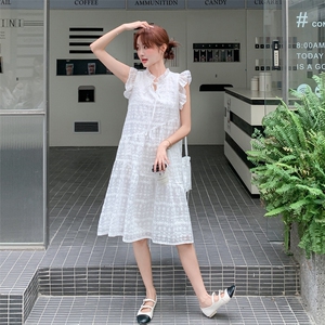现货新款重工艺蕾丝女甜美减龄韩版送包包连衣裙A2602-P165-K258图片