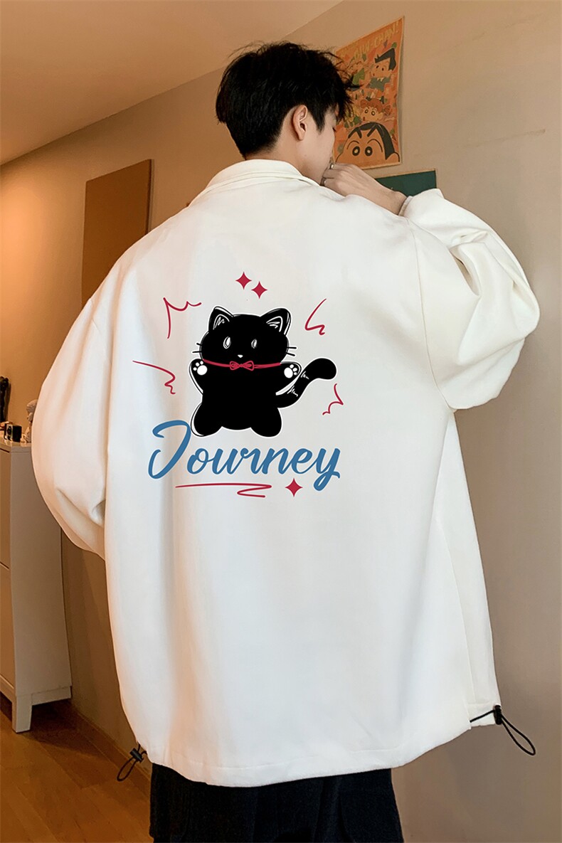 麂皮绒夹克男大码立领褂子外套JK85412-P68加绒款-P78,男装夹克,电商A040