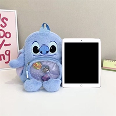 史迪迪双肩背透明肚子33*32cm