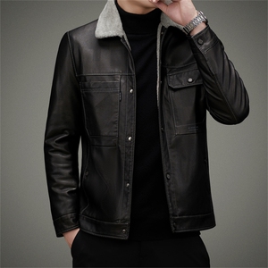 AW2208钱塘2020-3秋冬季厚款中年男士商务休闲羽绒夹克外套P205图片