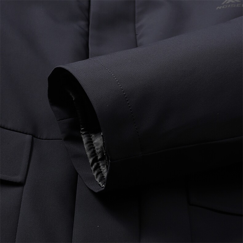 羽绒服冬装新款男装连帽冬季宽松保暖水貂毛领外套MSNA6659-P405，男装羽绒服，电商B212（原钱塘6029）