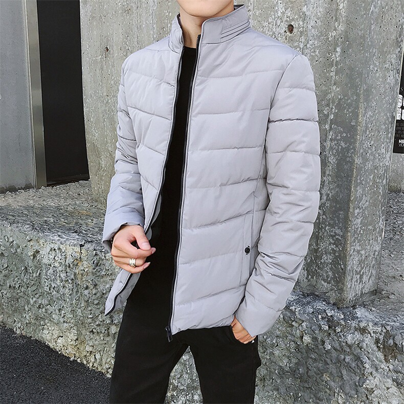 棉衣外套男士冬季新款立领加厚羽绒棉服韩版保暖棉袄DS254T图片