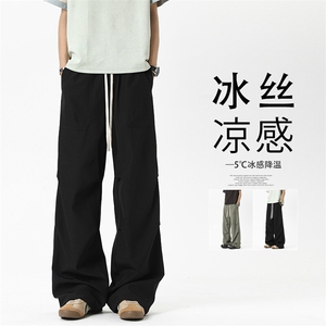 2025 夏季新款 无影墙四面弹伞兵冰丝裤M-5XL HK25379-特P25图片