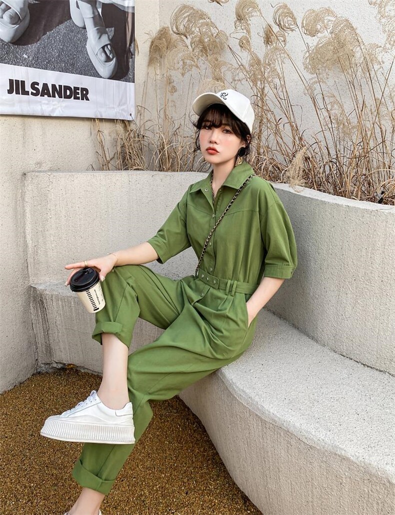 夏季新品牛仔连体裤热销款，女装连体裤，迈裳亿