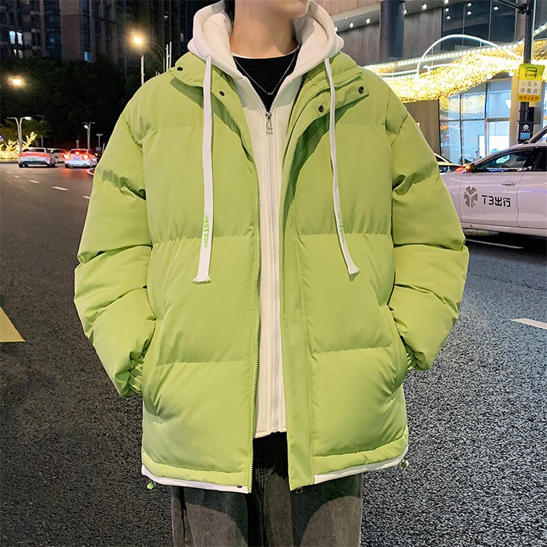 港风夜景2026冬季宽松假两件情侣装棉服棉衣加厚外套M062-P70,男装棉衣,星座717