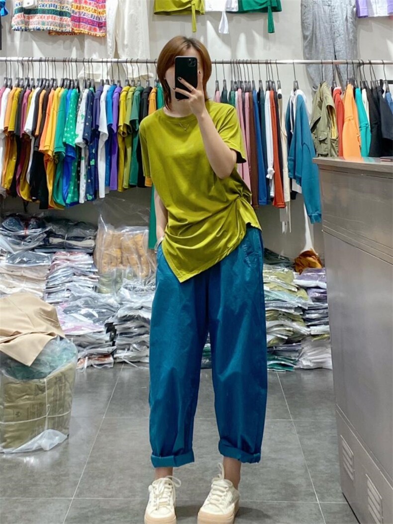 夏季新款，速干哈伦裤，其它，月光水岸