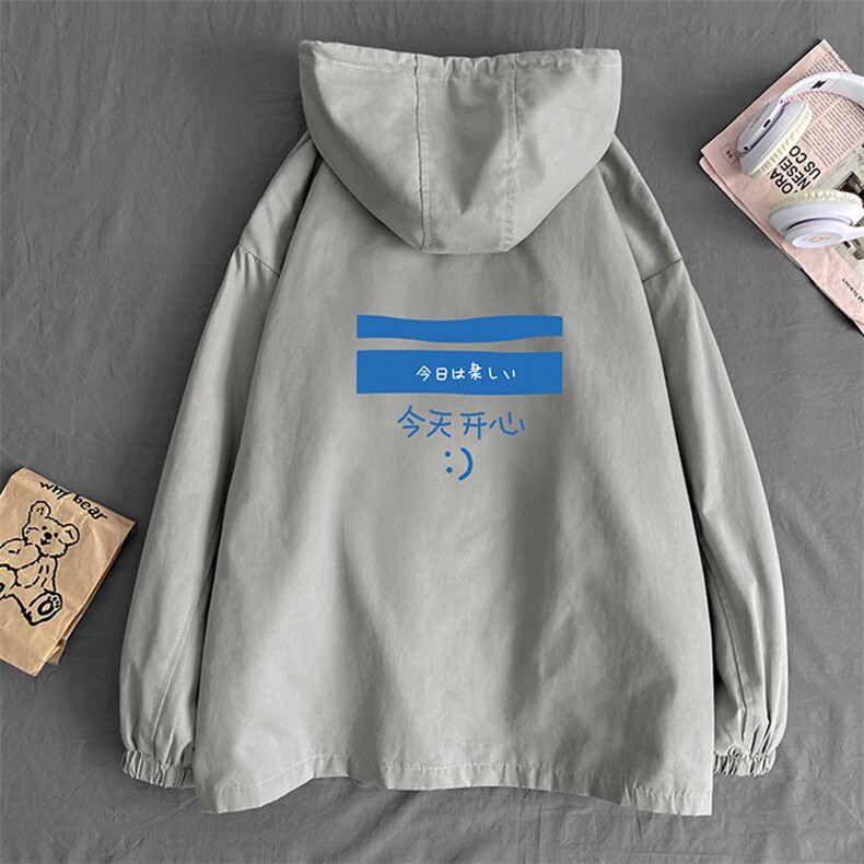 JK41033-P85纯棉连帽夹克男士大码工装夹克男外套男图片