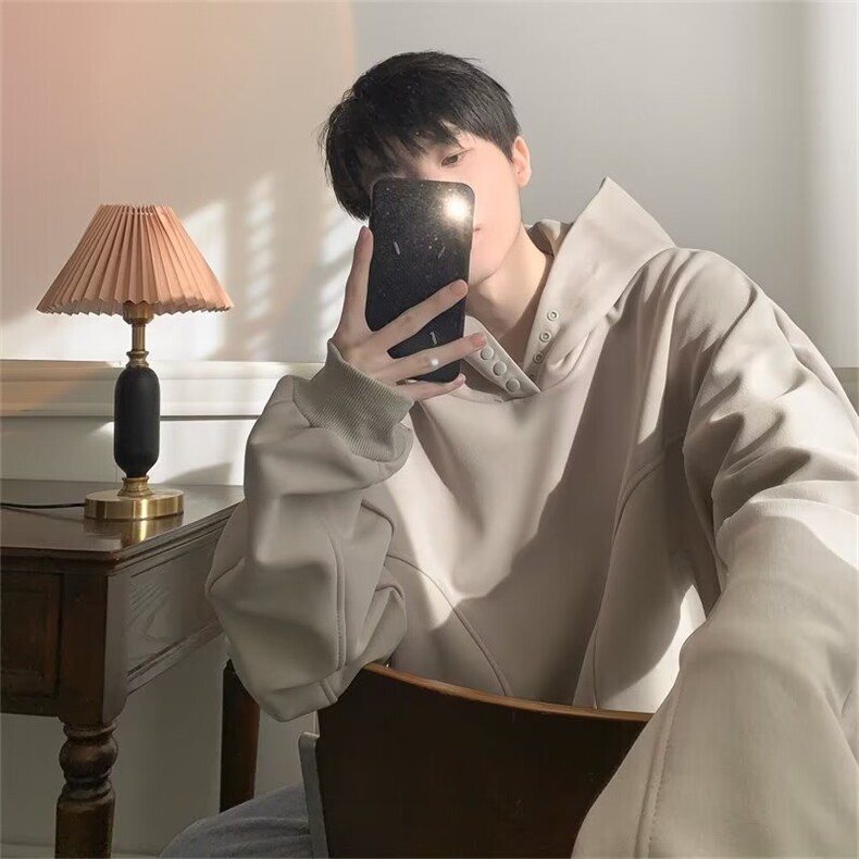 美式连帽卫衣春季高街加绒WA131P48,男装卫衣,星座1116-2