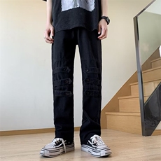 潮流ins百搭牛仔裤气质夏季潮男N7197P45，男装牛仔裤，星座1116-2