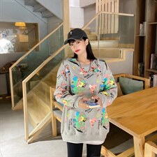 秋冬新款、卫衣，女装卫衣/绒衫，君羊.迪奥