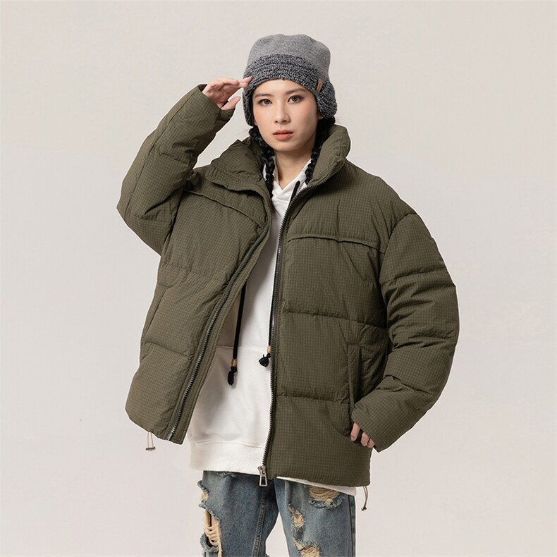 新标90白鸭绒简约休闲立领外套纯色加厚羽绒服ESY0212-P210,男装羽绒服,电商B306