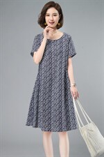 2023夏装新款简约时尚气质休闲舒适连衣裙，女装连衣裙，奕阳依阁