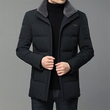 B8272钱塘2020-1冬季男士羽绒服高端90白鸭绒P295，男装羽绒服，钱塘207-1