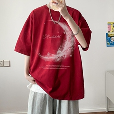 酒红色