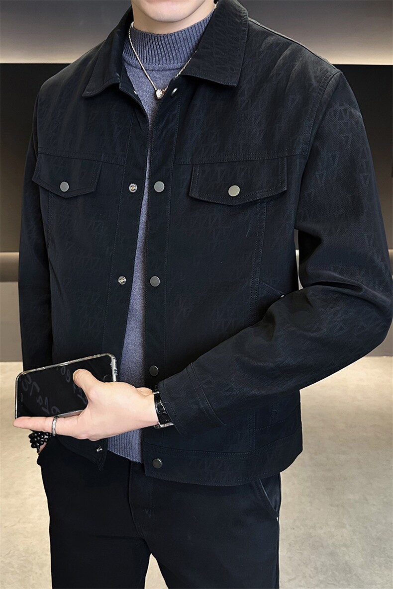皮夹克男2025新款秋季皮衣外套男C317-JK518-P135,男装夹克,电商C317