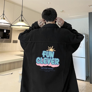 牛仔夹克男大码牛仔外套男茄克 NJ77377-P60图片