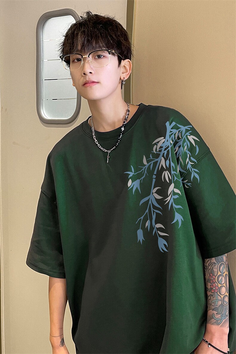 230g重磅纯棉!夏季短袖t恤男半袖男XT503-特P19,男装T恤,电商B371