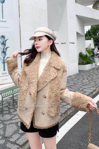 颗粒大衣，女装，天使公主