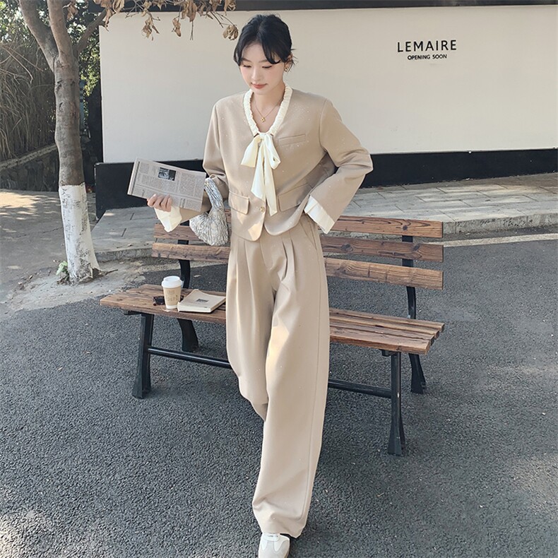 春现气质盐系高级感西装两件套B190-5013-P175-K248,女装套装/套裙,2B190