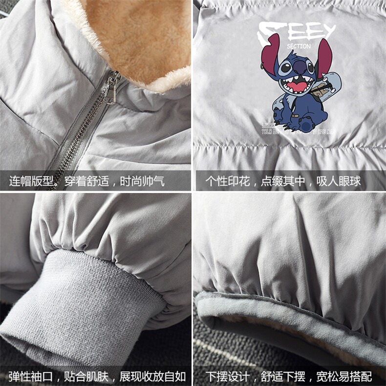 MY16038-P100加厚加绒连帽棉衣男大码棉服男面包服男,男装棉衣,电商A040A