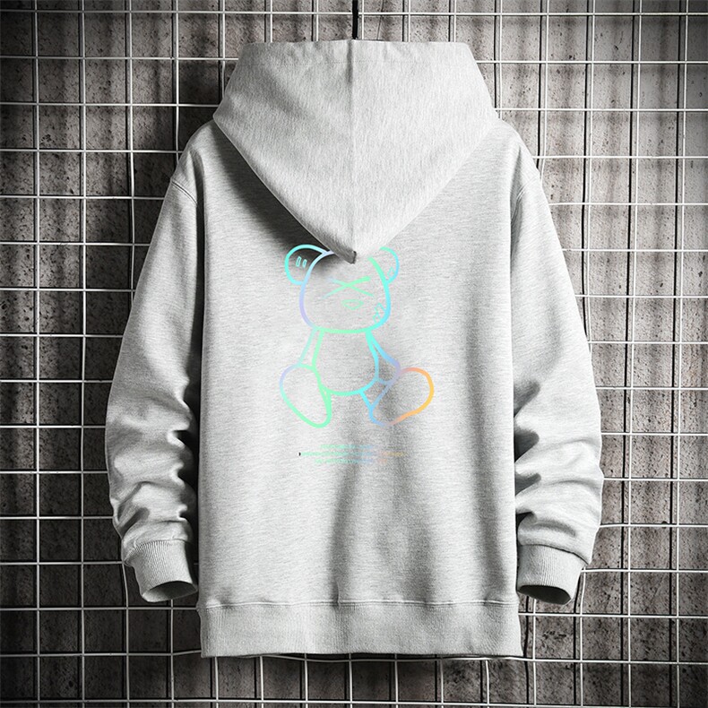 KS21139-P38加绒款-P43连帽开衫卫衣男运动外套大码班服网格,男装卫衣,电商A040A