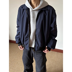 JK711-尺码M-3XL-P45现货!美式飞行员夹克工装外套高短款棒球服，男装夹克，星座1811B