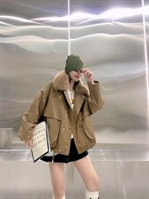 冬装大毛领派克现货，其它，泰靡(1F)