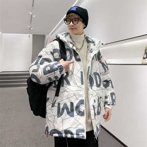 情侣风 2026冬季新款90%白鸭绒连帽羽绒服男XZ109-Y1260-P218图片