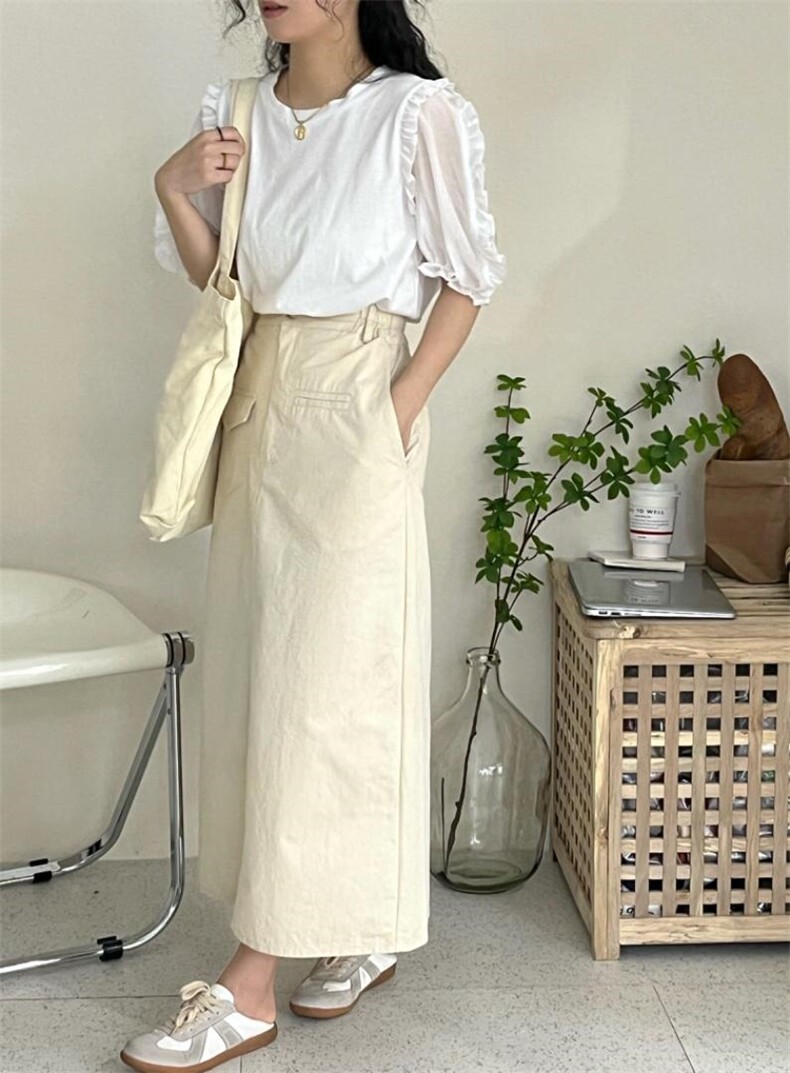 韩系半身裙，女装半身裙，DAP