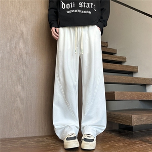 春季新款立体剪裁设计感休闲宽松长裤 K666115 p40图片