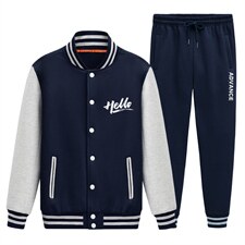 2025秋季新款棒球服卫衣套装学生班服套装XZ102A-4-Q8663-P95，男装休闲套装，星座211-2