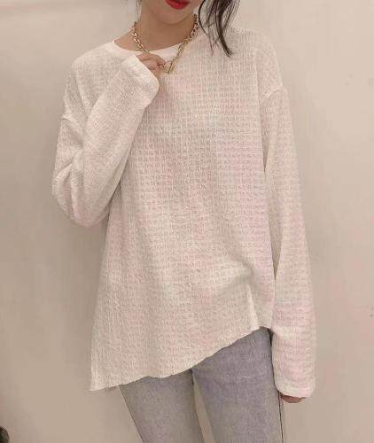 秋季新款，长袖T恤，女装T恤，淳沐