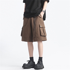 夏季高街潮牌工装短裤五分裤KK388P55M-XXL，男装牛仔裤，星座712