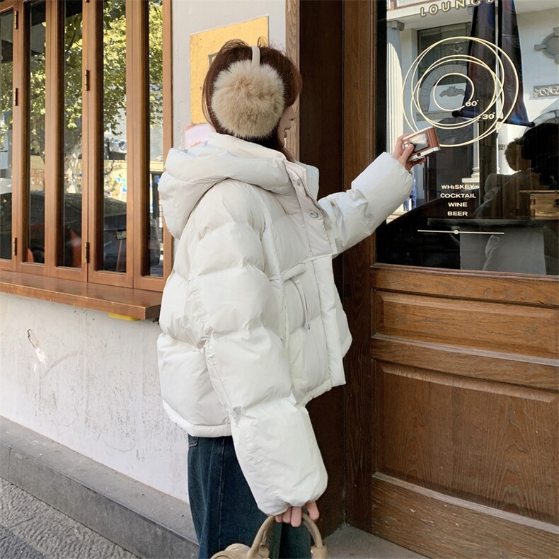 新款2168-P365-K539新G标90白鸭绒羽绒服面包，女装羽绒服，然然