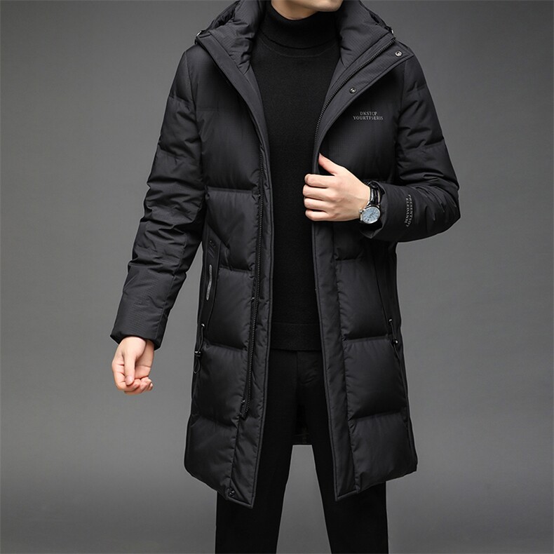 B2152钱塘2020-3羽绒服继续帽可脱卸90白鸭绒男装羽绒服P295,男装羽绒服,钱塘207-3