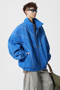 可二开机能防寒棉服M-5XL大码涤纶棉服男白底78176P138控198图片